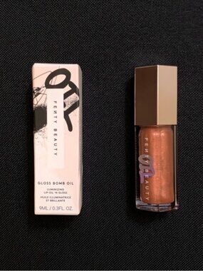 FENTY BEAUTY Gloss Bomb Luminizing Lip Oil – Fro$ted Bunz – Frosted Bunz